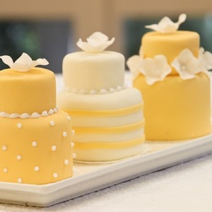 Yellow Mini Cakes